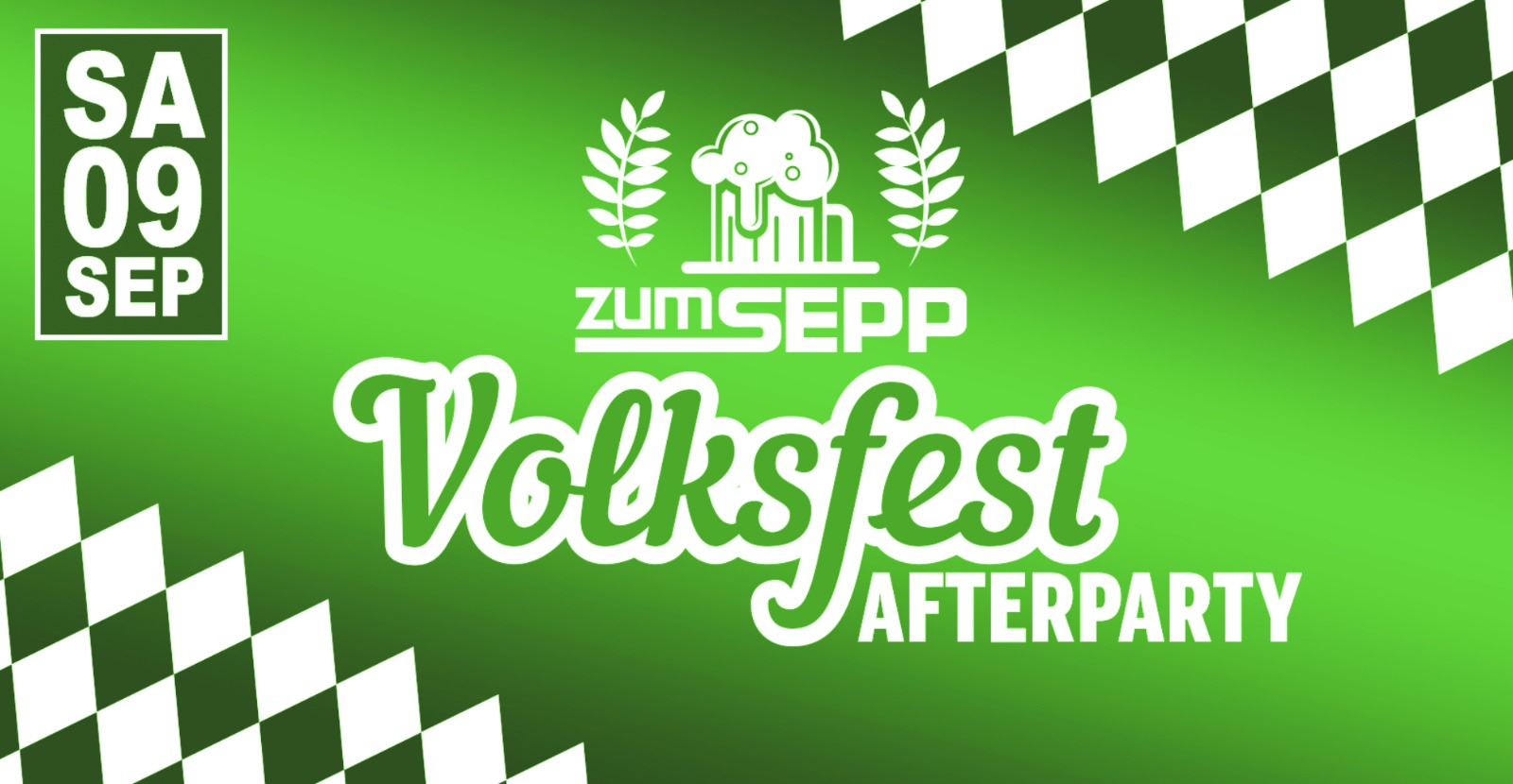 Die Volksfest Afterparty beim Sepp. Ab 22 Uhr, Einlass ab 18 Jahren!